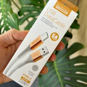 کابل شارژ تایپ سی شوش SH65C