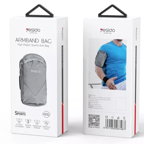 کیف بازویی ورزشی ضدآب یسیدو YESIDO WB12