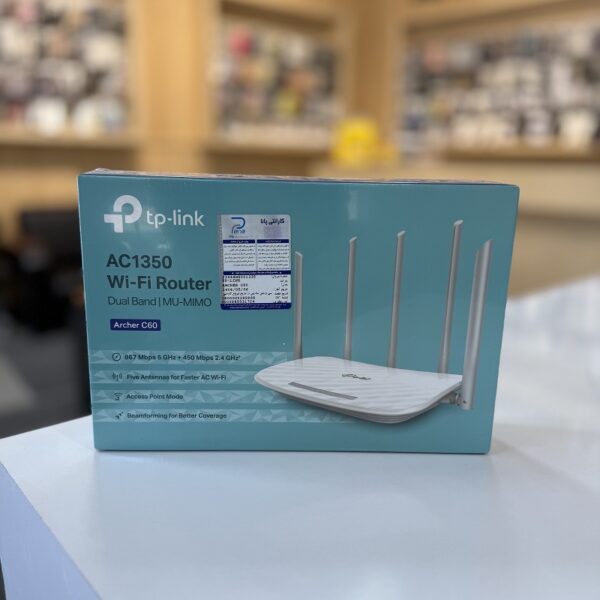 روتر وایرلس AC1350 تی پی لینک مدل TP-Link Archer C60