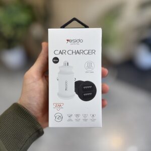 شارژر فندکی یسیدو YESIDO Y29همراه کابل Micro-usb