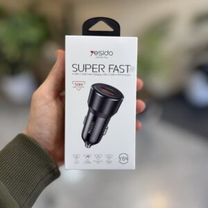 شارژر فندکی سوپر فست شارژ یسیدو YESIDO Y64