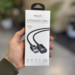 کابل افزایش طول USB یسیدو مدل GS26 طول 1.5 متر