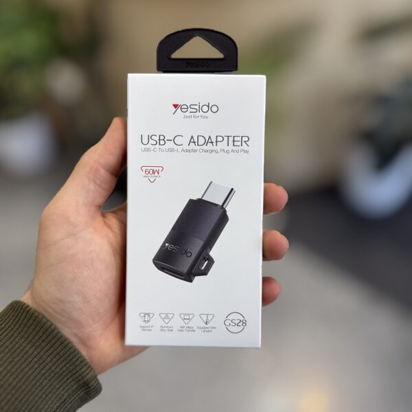 تبدیل تایپسی به لایتنینگ یسیدو Yesido GS28