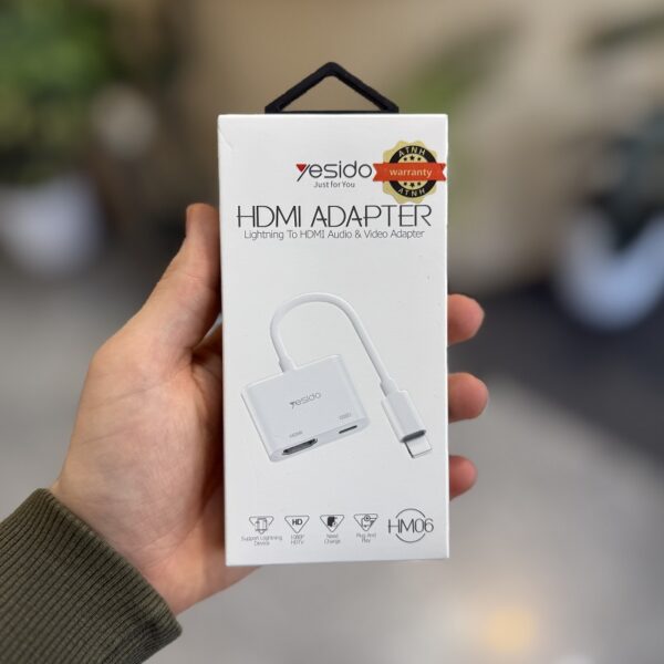 کابل لایتنینگ به HDMI یسیدو مدل HM06