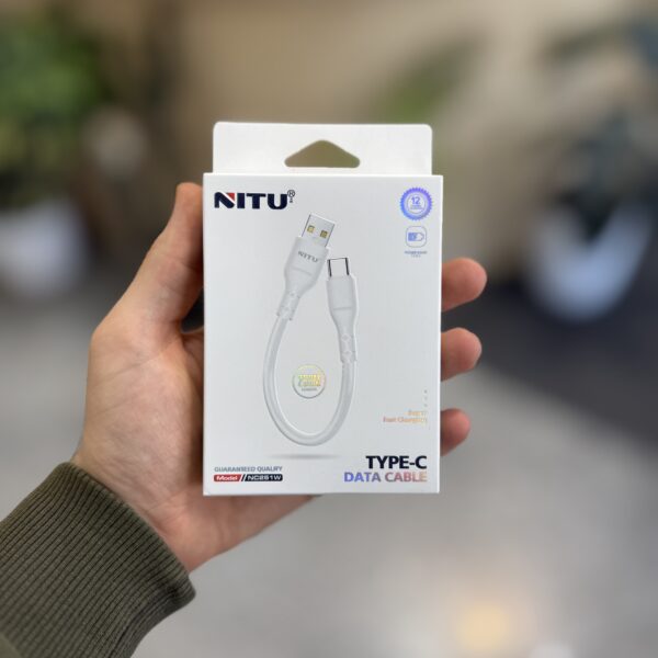 کابل شارژ پاوربانک NITU Type-C مدل NC251