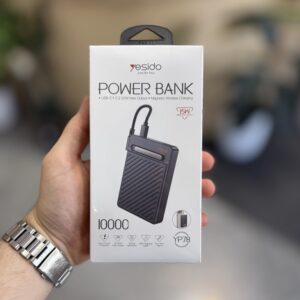 پاوربانک مگنتی یسیدو YESIDO YP78 ظرفیت 10000 میلی آمپر