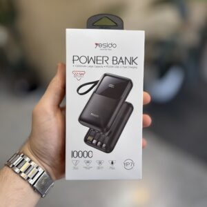 پاوربانک فست شارژ یسیدو YESIDO YP71 ظرفیت 10000 میلی آمپر
