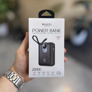 پاوربانک یسیدو YESIDO YP94 ظرفیت 20000 میلی آمپر