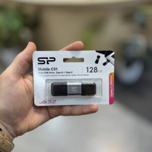 فلش مموری سیلیکون پاور مدل C51 ظرفیت 128 گیگابایت