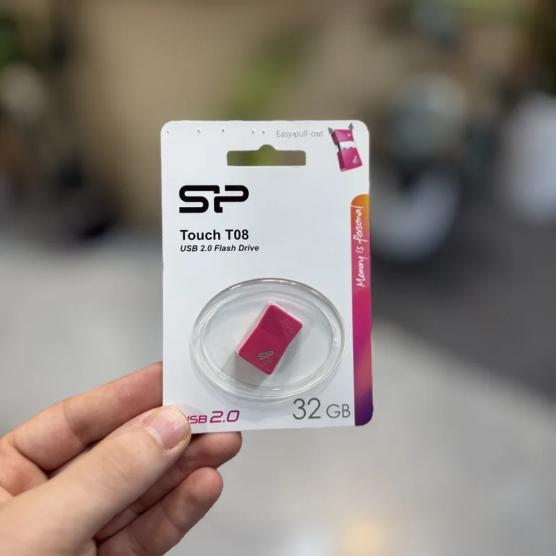 فلش مموری سیلیکون پاور Touch T08 USB 2 ظرفیت 32 گیگابایت