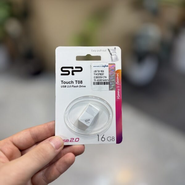 فلش مموری سیلیکون پاور Touch T08 ظرفیت 16 گیگابایت