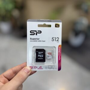 کارت حافظه MicroSD سیلیکون پاور MicroSDXC UHS- I U3 Superior ظرفیت 512 گیگابایت