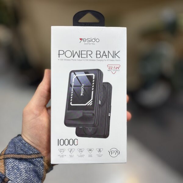 پاوربانک 10000 هزار چندمنظوره یسیدو مدل Yesido YP79