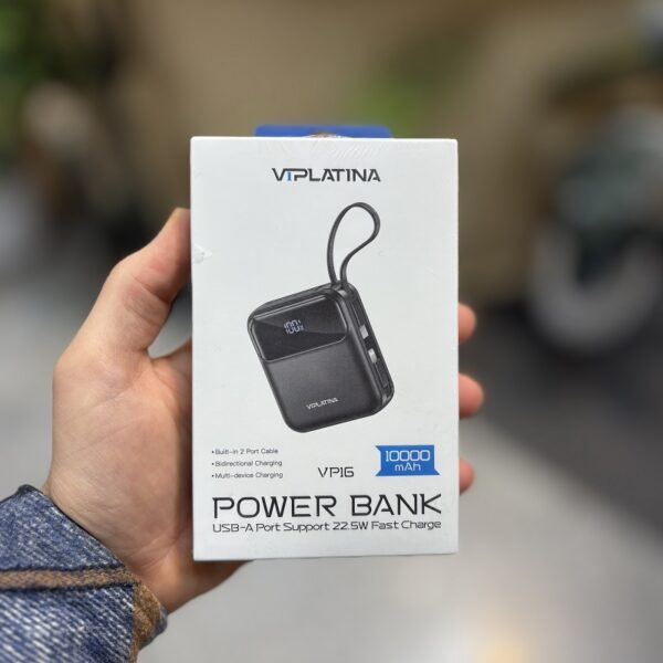 پاوربانک وی آی پلاتینا 10000mAh مدل VP16