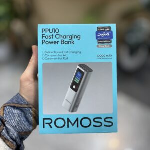 پاوربانک روموس مدل PPU10 128 ظرفیت 10000 میلی آمپر