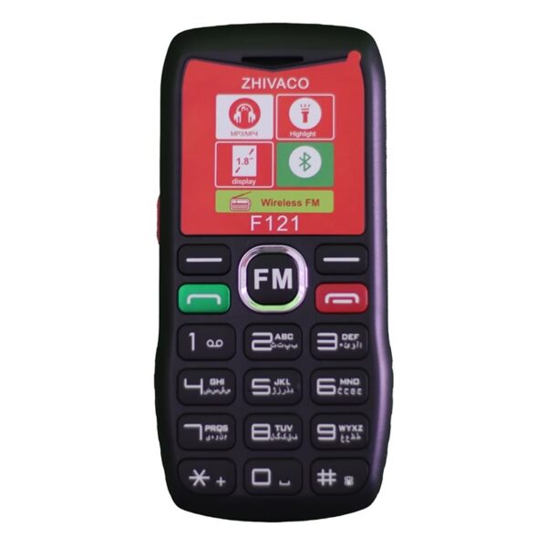 گوشی موبایل ژیواکو مدل F121 دو سیم کارت